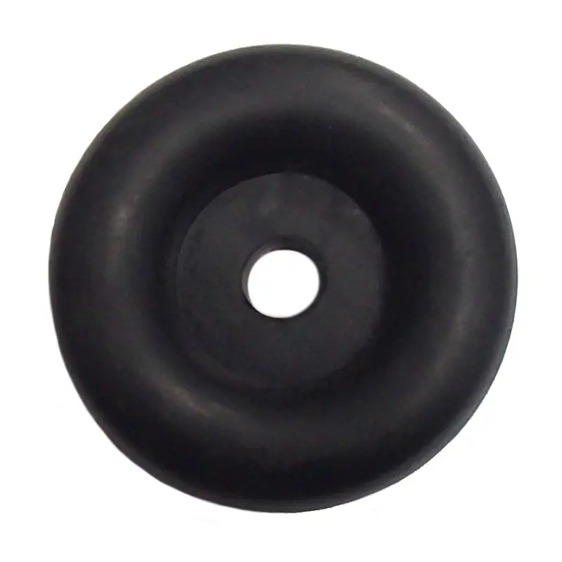 (1) Cargo Trailer Ramp Door Replacement Black Rubber Bumper