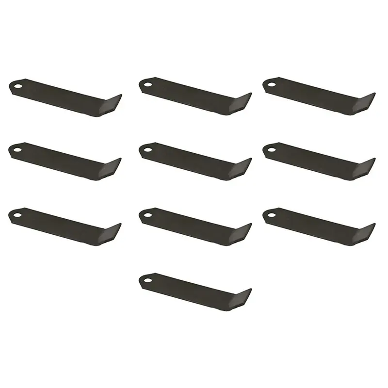 (10) Pack of Flail Mower Blades Fits Mott Replaces EF386