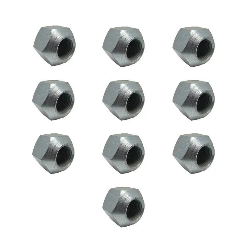 (10) Rear Wheel Mounting Lug Nut Fits Ford Tractors 2000 2310 2600 2610 3000