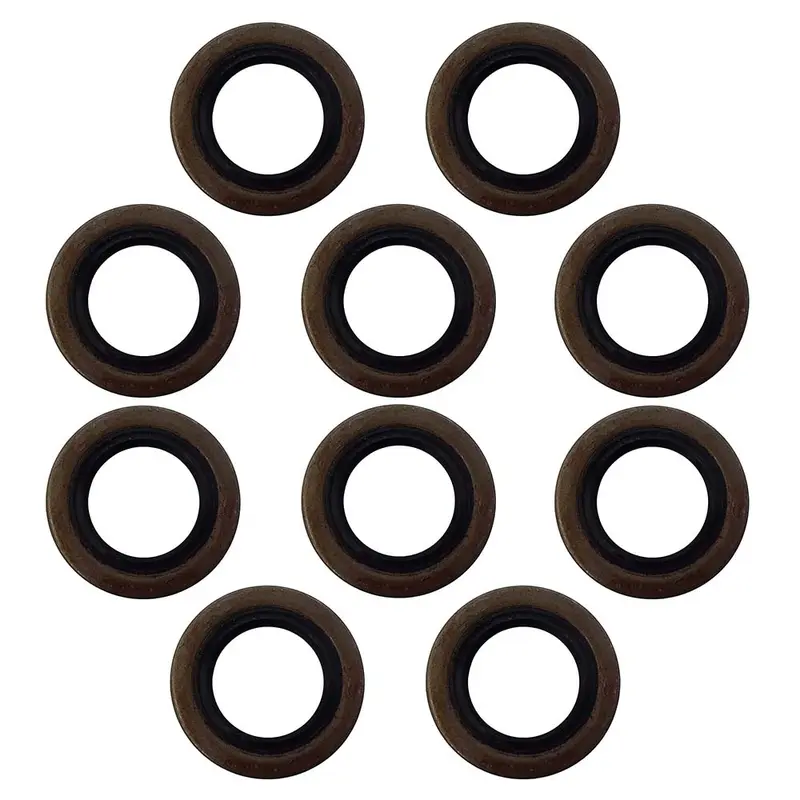 10 Trailer Grease Seals 12192TB 34823 Double Lip 1.249'' for 2000# Axles BT8