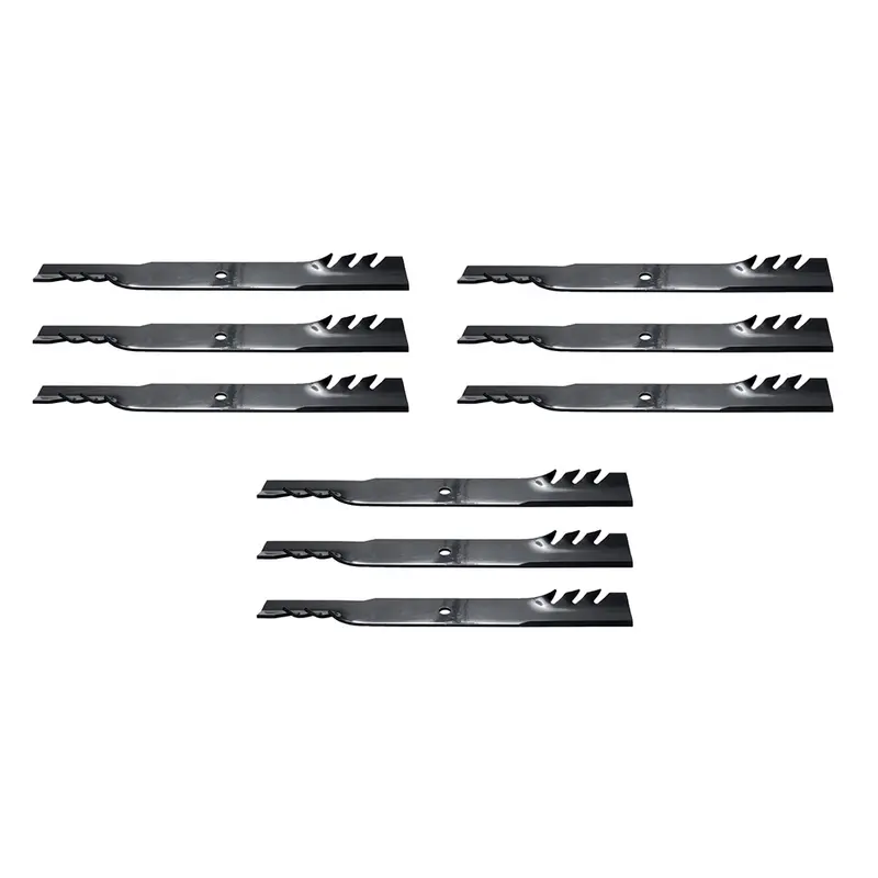 103-0301-S Gator Mulching Blade Set of 9 Fits Exmark 60 in Zero Turn Deck