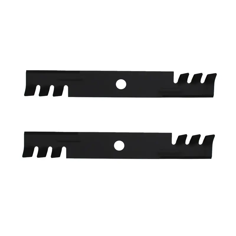 103-6402 Two 18" Toothed Mulching Blades 109-6873 For Toro Titan For Exmark Lazer Z Viking +