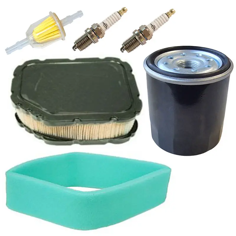 12-132-02-S Spark Plugs Filters Kit 98019 Fits Toro LX500 GT2100 GT2200 with SV710 - SV740 Engines 491056 181520 RC12YC 52 050 02
