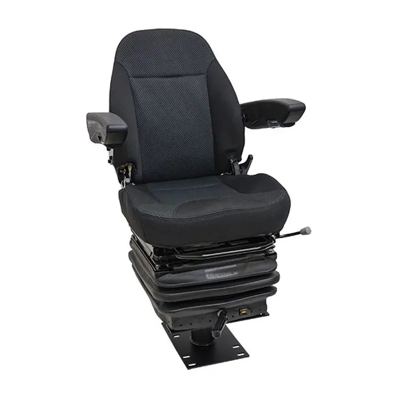 130-5564-E Economy Cloth Suspension Seat Assembly with Armrests Fits Caterpillar