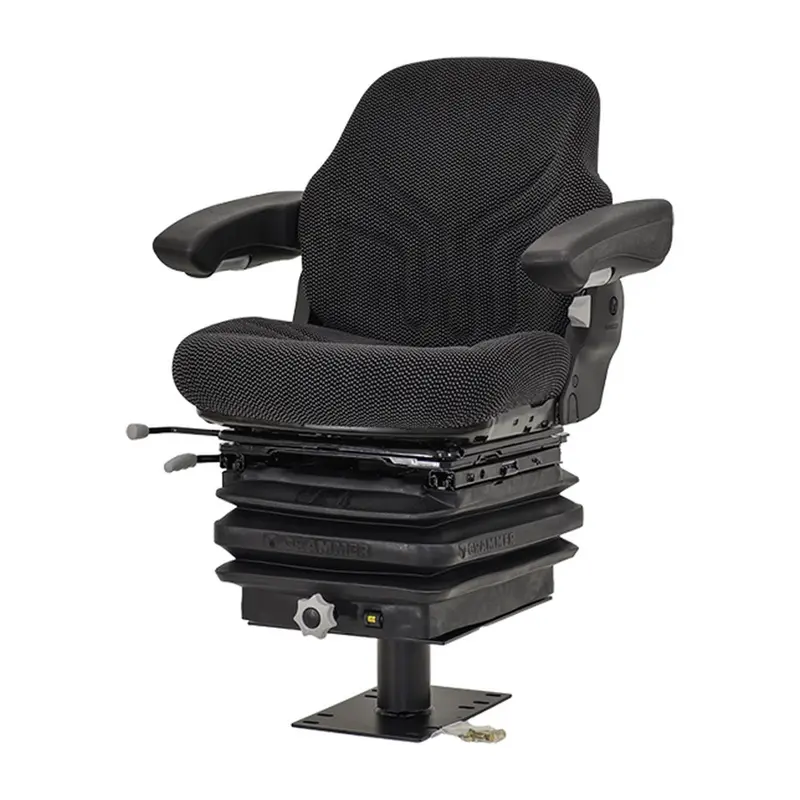 164-1203 Cloth Suspension Seat Assembly w/ Armrests Fits Caterpillar 438D 446D