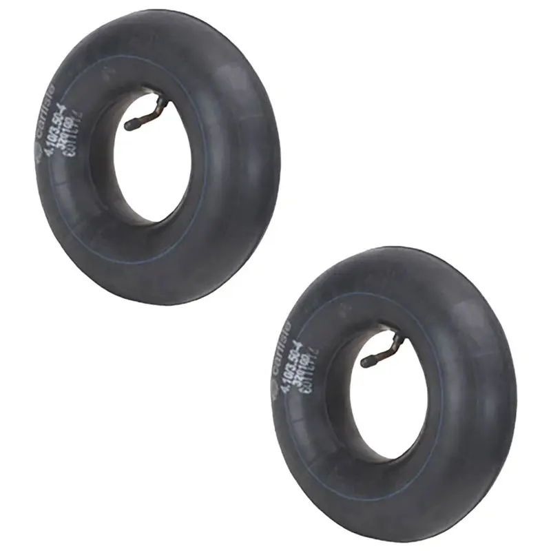 2 11X4.00-4 INNERTUBES TR-87 LAWN MOWER WHEELBARROW DOLLY WAGON UTILITY CART