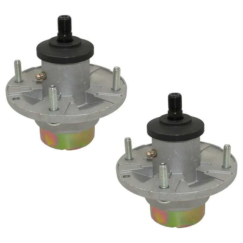(2) Deck Spindle AM144608 Fits John Deere Riding Mower X330 X350 X354 X370 X380