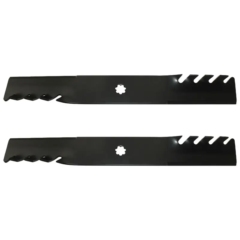 (2) Mulching Blades Fits John Deere 38" M112991 M82408 M83459 M84472