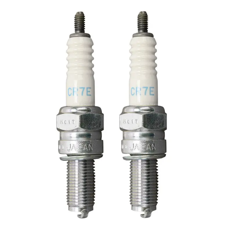 2 New Spark Plugs Fits Kawasaki Brute Force 650 750 4x4 KVF 650i Fits NGK CR7E