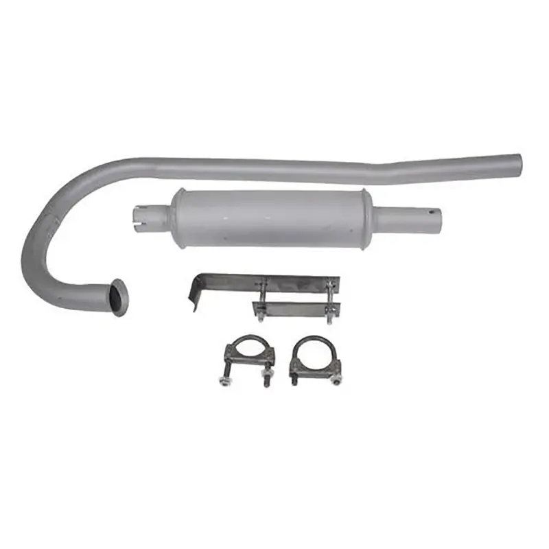 2-pc Vertical Muffler Assembly Fits TE20 TO20 TO30 A-MF1810 A-MF1810-A MF-18