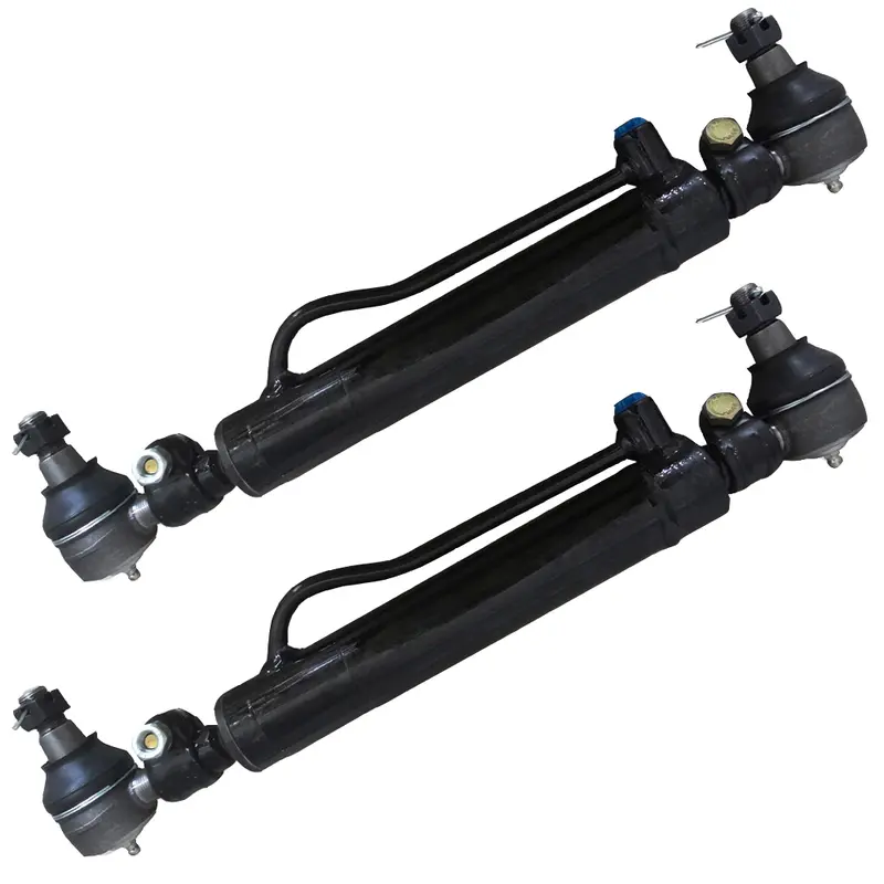 2 POWER STEERING CYLINDER KIT Fits Case INDUSTRIAL 586C 586D 586E