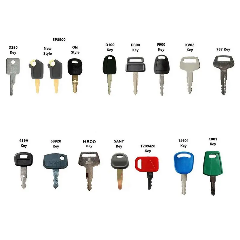 20 Pc. Ignition Key Set Fits Kato Replaces 719-10306001