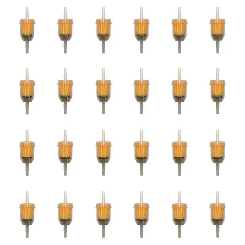 (24) Fuel Filters Universal Fit 1/4 In. or 5/16 In. Lines Fits Fleetguard FF5480 Fits Baldwin BF833K2