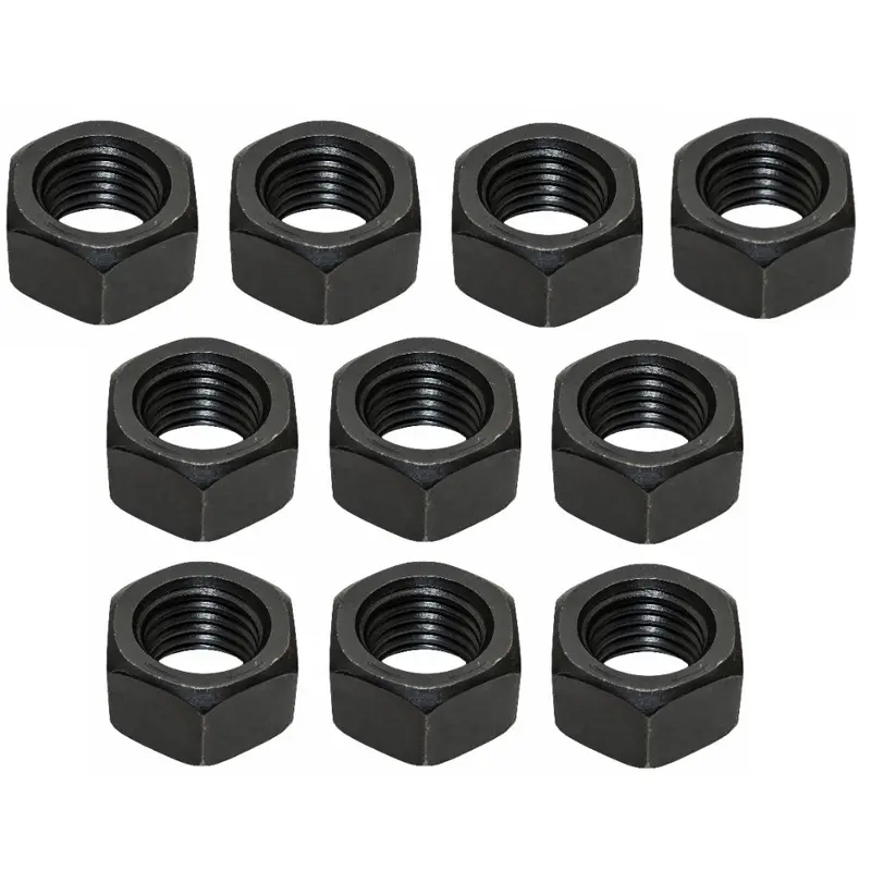 2J3507 (10) 1"-8 Hex Nuts Fits Caterpillar Excavator Wheel Loaders Forestry Toolcarrier