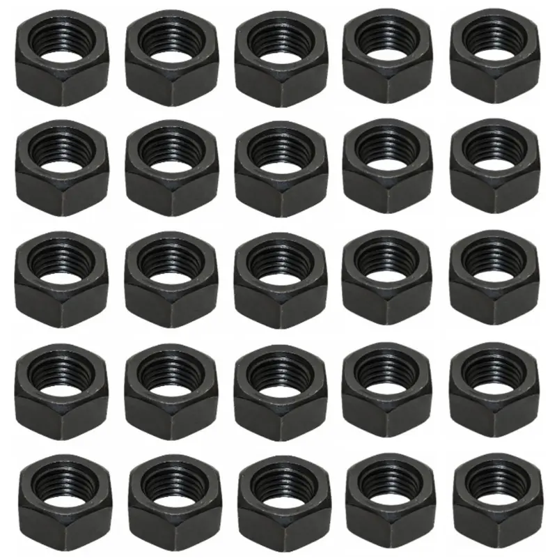 2J3507 (25) 1"-8 Hex Nuts Fits Caterpillar Excavator Wheel Loaders Forestry Toolcarrier