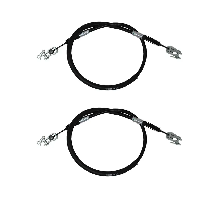 2PC Brake Cable Set Fits Club Car Replaces 10111258