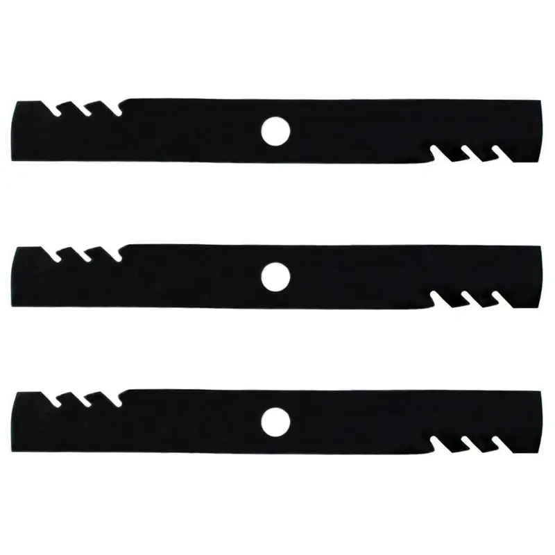 (3) Blades Fits Kubota 60" ZD21 DZ28 ZD323 ZD326 ZD331 ZG327