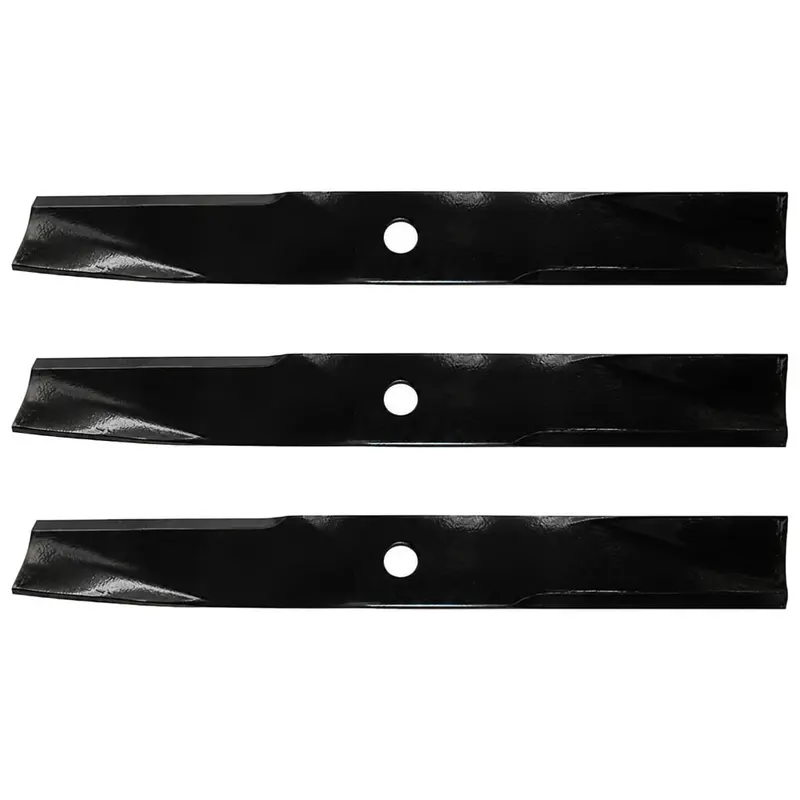 3 mower deck blades 46 47 48" deck Fits John Deere 140 300 314 316 317 318