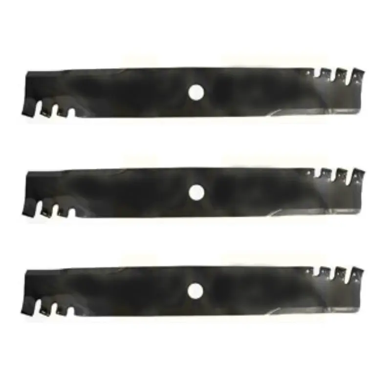 3 Mulching Blades Fits John Deere 60" 7 Iron Deck M128485 M131958