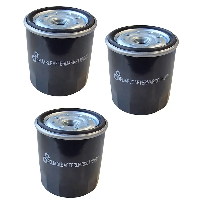 3-Oil Filters Fits Bobcat 632 722 440B 6652366 Fits CAT 220-1523 247B CB14