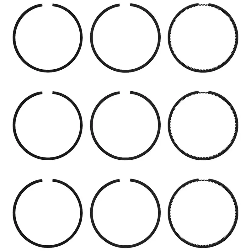 (3) Standard Piston Ring Sets Fits Ford/New Holland Replaces 73402240