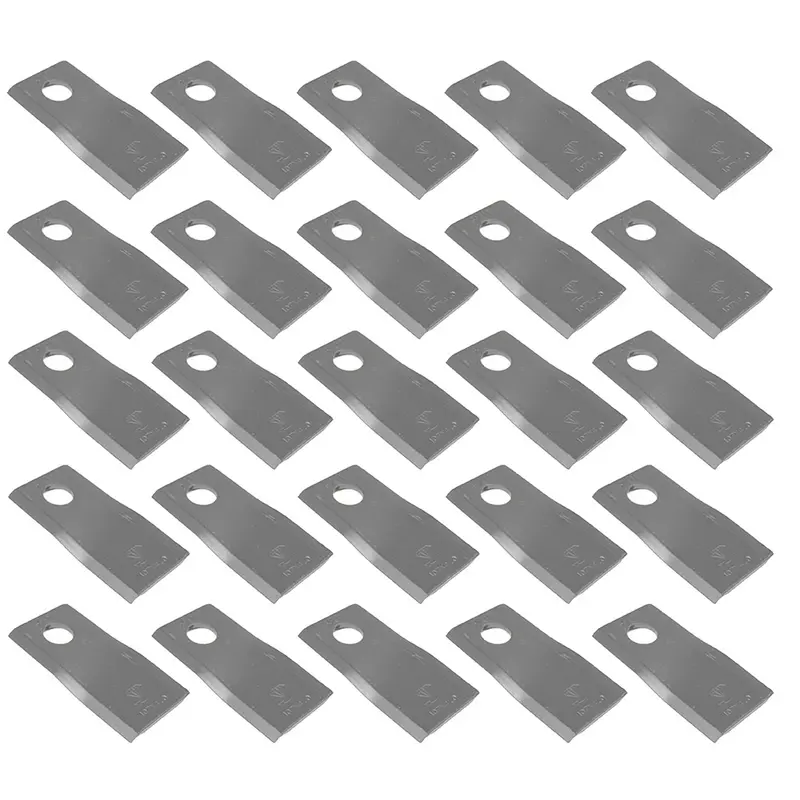 37302224M1 Set of (25) Replacement RH Disc Mower Blades Fits Case IH Fits MF