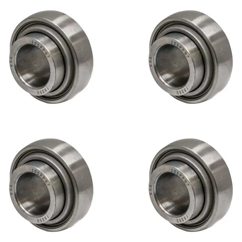 (4) Cultivator Bearings Fits Lilliston 2050020 205PPB7 15/16 In Bore