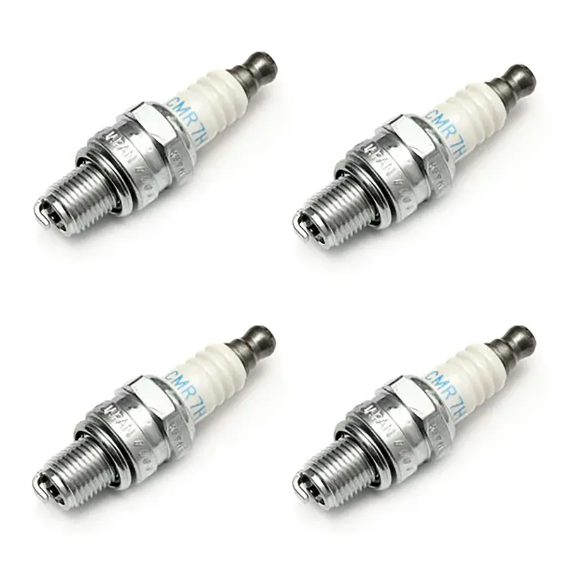 (4) Spark Plug Fits John Deere TY26714 Fits Torch A8RTC Fits NGK CMR7H 3066