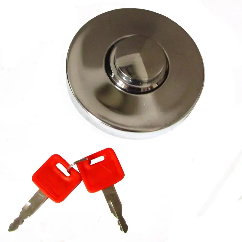 4361638 Locking Fuel Cap 2 Keys for Hitachi Fits JD Excavator 70D 200LC 330LC
