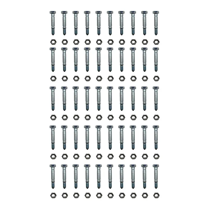 50 SHEAR PINS & BOLTS Fits John Deere AM122156 AM136890 Snowthrowers Snowblower