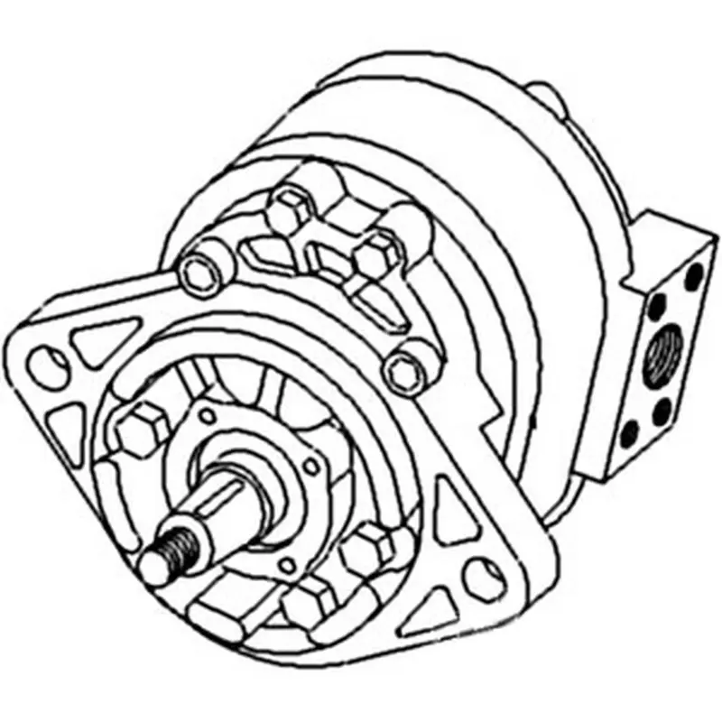 544708R92 Hydraulic Pump - Fits International Harvester Dresser 2400 2500 454 574