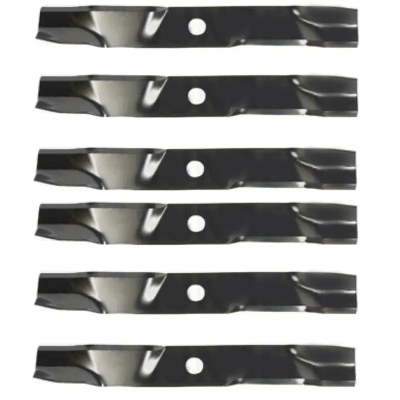 (6) 18" X 15/16" Mulch Blades Fits Exmark Models 103-6392 3 Blades for 52" Cut