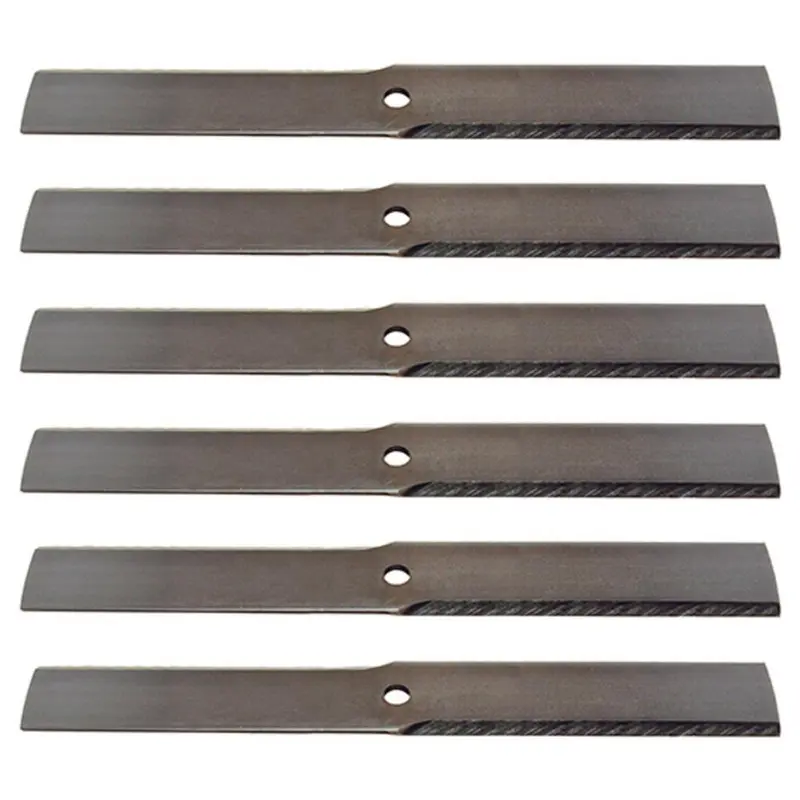 6 Flat Mower Blade Fits Ferris Scag Fits Husqvarna Encore Simplicity Great Dane Fits Bobcat