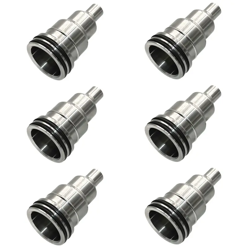 6 Fuel Injector Sleeves RE531334 For John Deere Forage Harvesters 7380 7750 7780