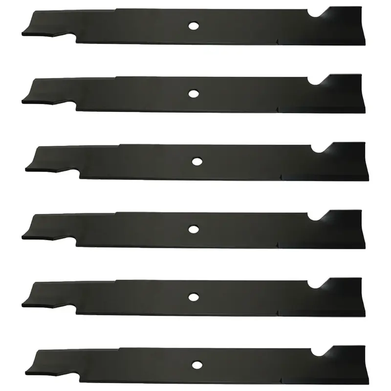 (6) Heavy Duty Lawn Mower Blades 038-6080-00 Fits Various Models 3 for 61" Cut