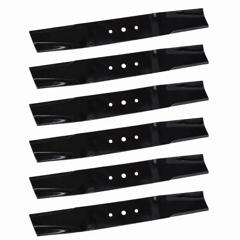 (6) High Lift Garden Tractor Blades Fits MTD 50" Deck Fits Troy-Bilt 942-0171