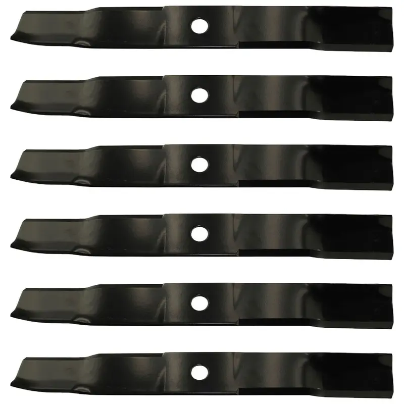 6 Mulching Mower Blades Fits John Deere M168223, TCU15881, M128485, TCU18990