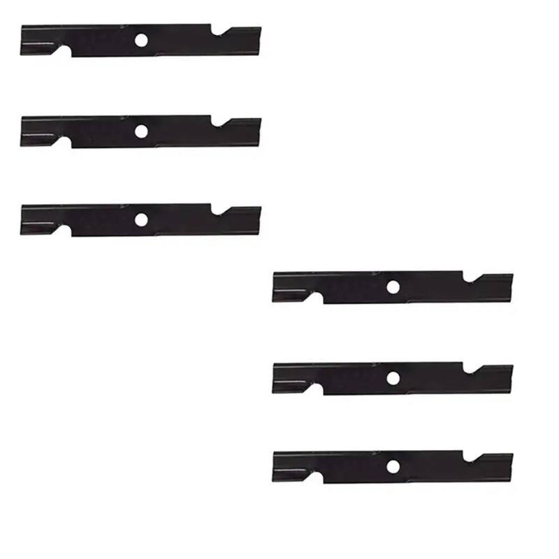 (6) Notched Mower Blades 1036402 Fits Toro 74814 52" Titan Fits Exmark Turf Tracer 103-6402-S 502306 Fits Windsor 50-2306