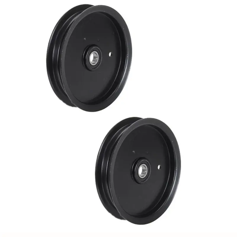 781385 Two Flat Idler Pulleys 78-023 For Hustler Zero Turns B1HS15 Super Mini Z ATZ