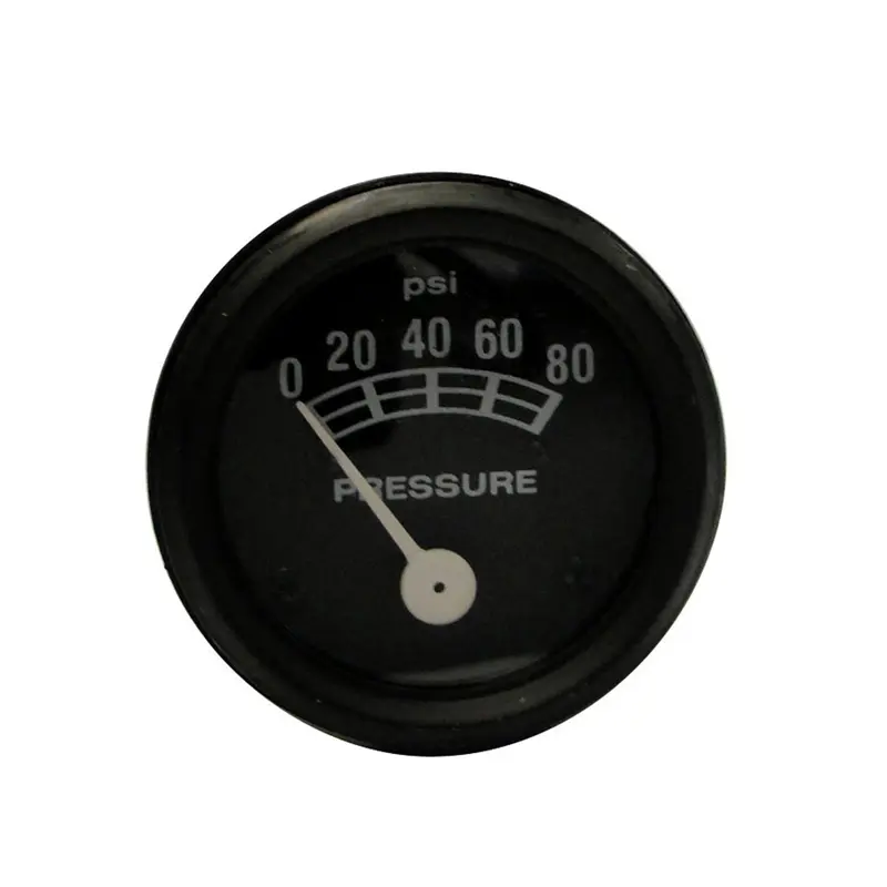80 lb. Oil Pressure Gauge w/ Black Bezel Fits Ford Replaces FAD9273A