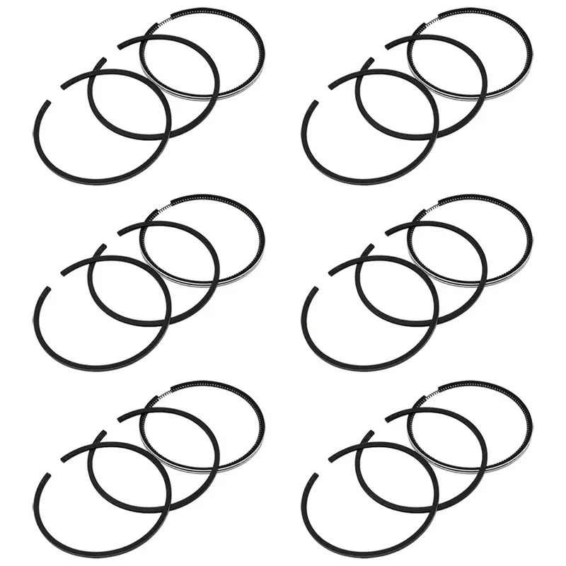 87802355 87802836 Six Standard Piston Ring Sets Fits Fiat G170 M115 M100