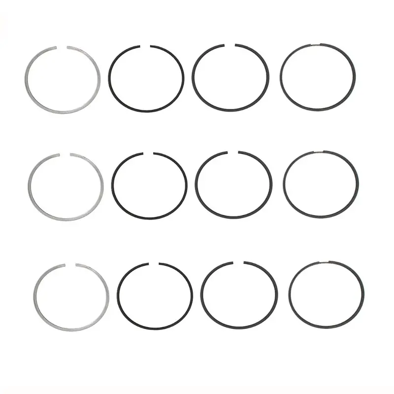 87802875 Three Piston Ring Sets 81814546 For Ford/NH Util Tractors 2600 4140 4630++