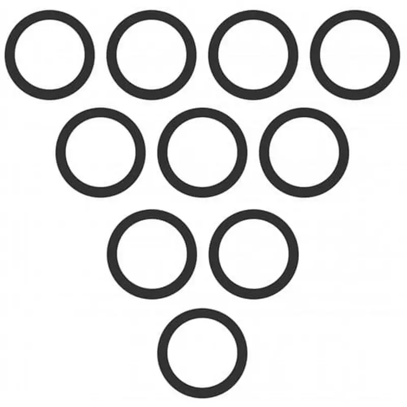 8811100610 Quick Coupler O-Ring, #8, (Pkg. of 10) Fits Case IH