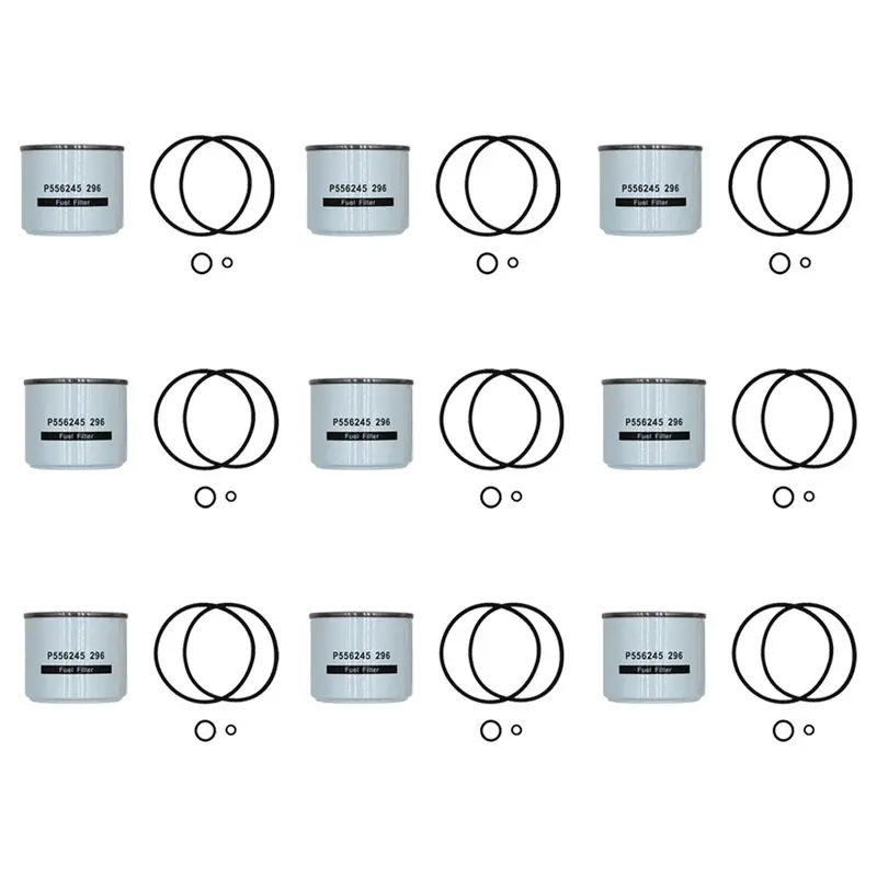 (9) Fuel Filters Fits Caterpillar 3013 3014 Replaces 67-6987 97-1357