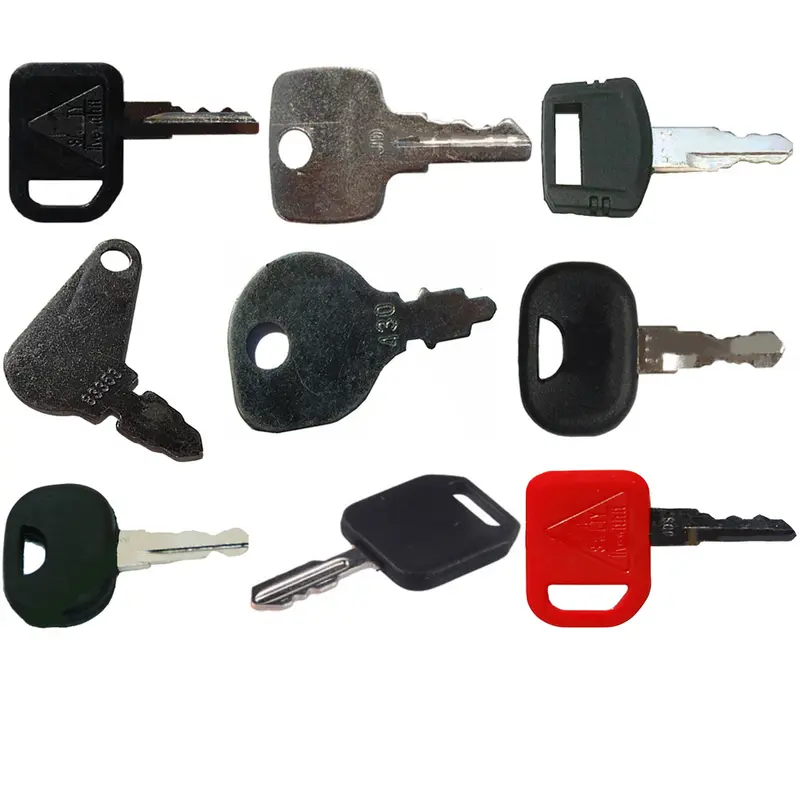 9 Pc. Heavy Equipment Key Set Fits Hitachi Replaces 4286465