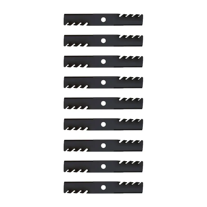 (9) Replacement Mulching Blades 16-1/4" X 15/16" Fits Exmark Models