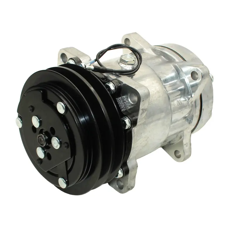 A/C Compressor with Clutch Fits Ford/New Holland Replaces 6630