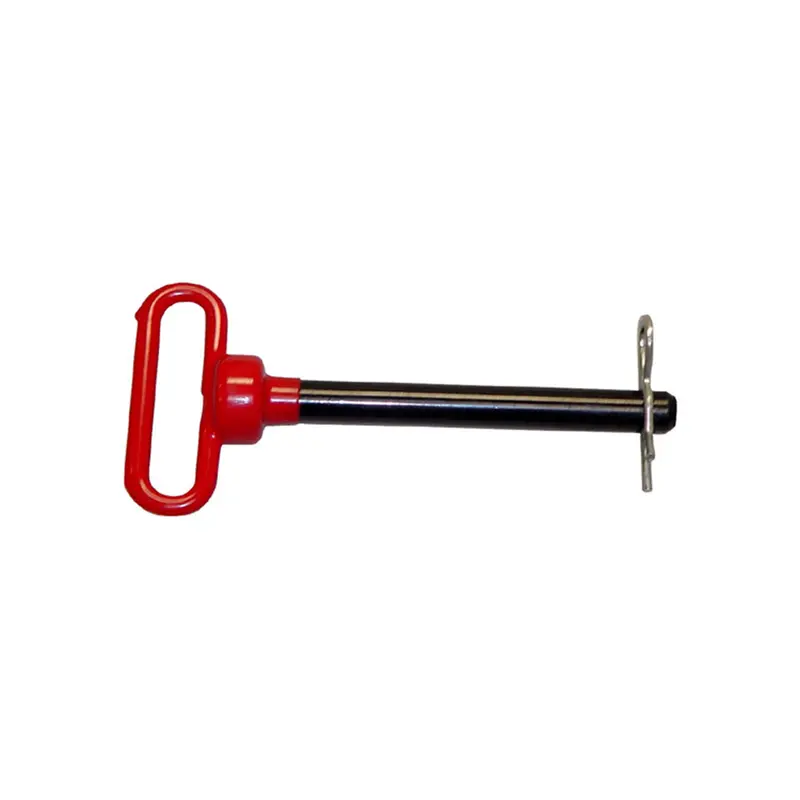 A-HP109-AI Hitch Pin, Red Handled 1 1/4" x 8 1/2"