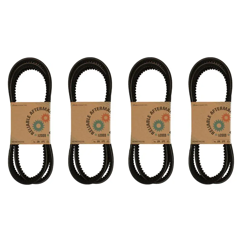 AE55671 Set of 4 Drive Belts Fits John Deere Disc Mower Models 265 275 112B