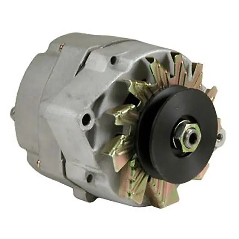 AL-1132-1W New 12V 42 Amp Neg 1 Wire Dixie Alternator for Clark C500 FY20 FY25 +